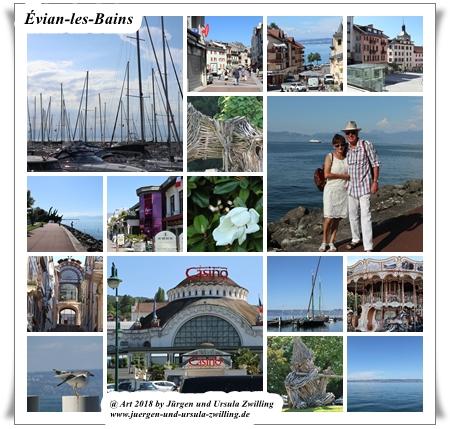 Évian-les-Bains - Genfer See - Lac Léman - Frankreich