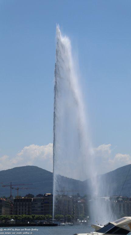 Genf - Genève - Genfer See - Lac Léman - Schweiz