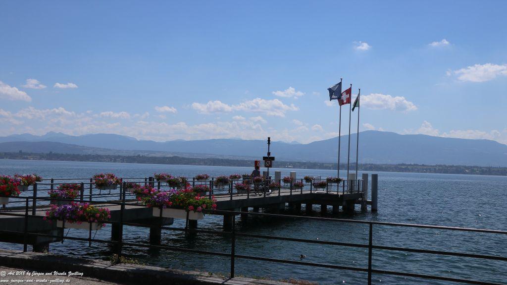 Coppet - Genfer See - Lac Léman - Schweiz