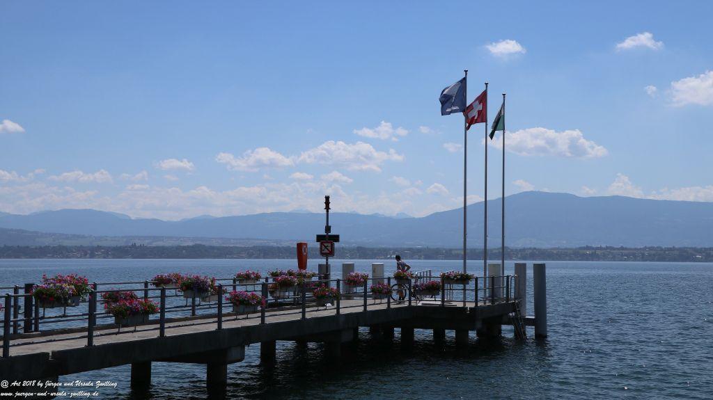 Coppet - Genfer See - Lac Léman - Schweiz