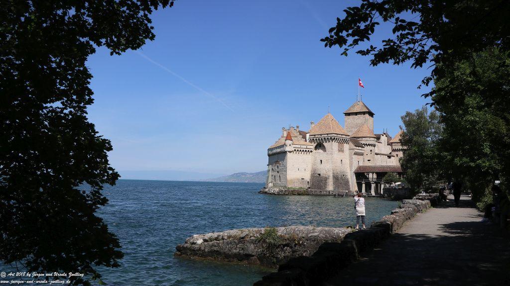 Château de Chillon - Schloss Chillon - Genfer See - Lac Léman - Schweiz