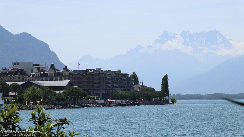 Montreux - Genfer See - Lac Léman - Schweiz