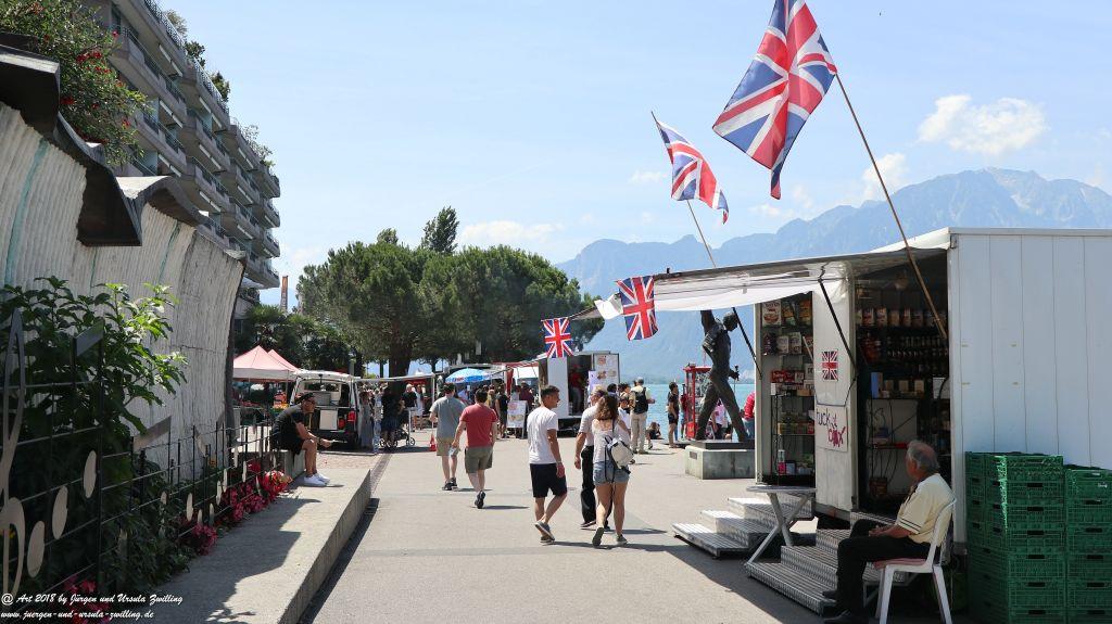 Montreux - Genfer See - Lac Léman - Schweiz