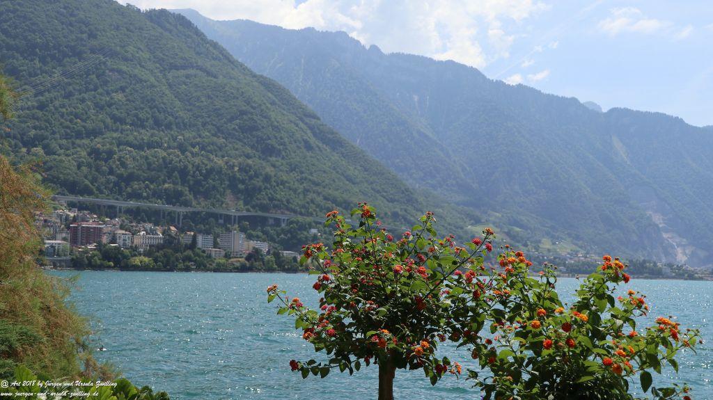 Montreux - Genfer See - Lac Léman - Schweiz