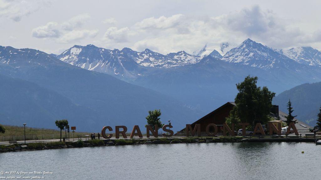 Crans-Montana im Kanton Wallis - Schweiz