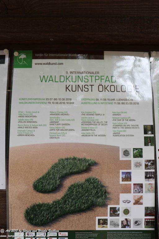 Internationaler Waldkunstpfad - Kunst Ökologie in Darmstadt
