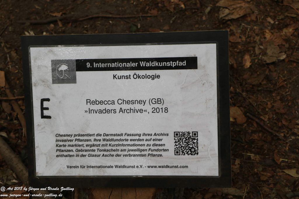 Internationaler Waldkunstpfad - Kunst Ökologie in Darmstadt