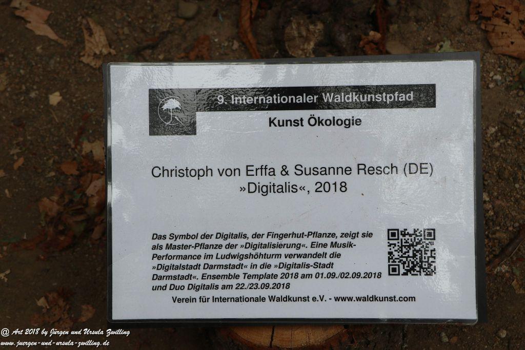 Internationaler Waldkunstpfad - Kunst Ökologie in Darmstadt