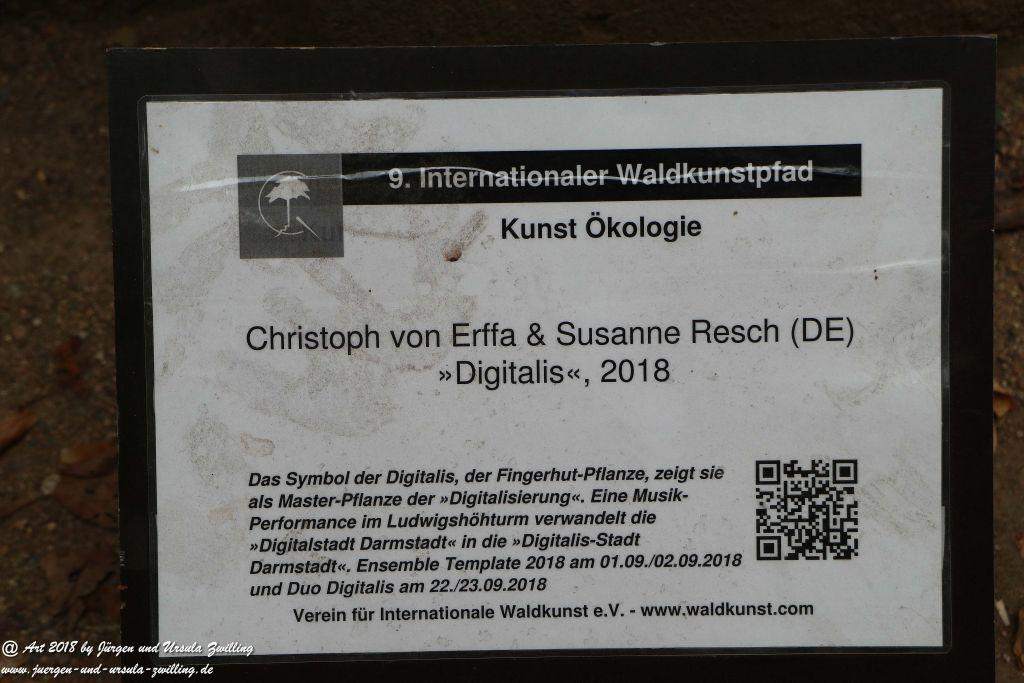 Internationaler Waldkunstpfad - Kunst Ökologie in Darmstadt
