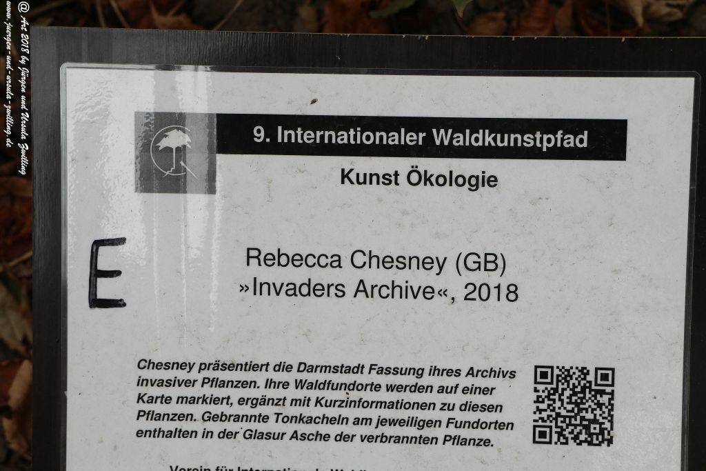 Internationaler Waldkunstpfad - Kunst Ökologie in Darmstadt