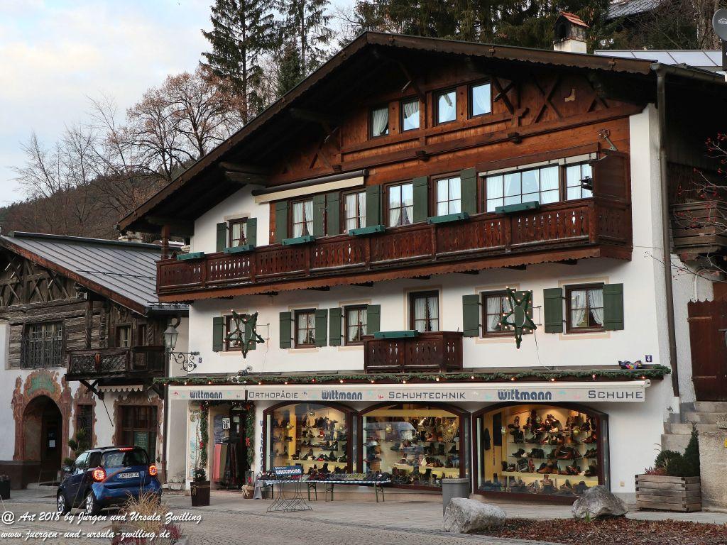 Garmisch Partenkirchen mit Weihnachtsmarkt