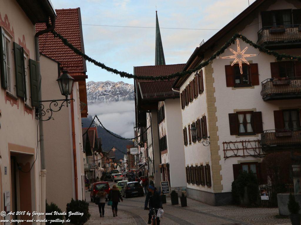 Garmisch Partenkirchen mit Weihnachtsmarkt