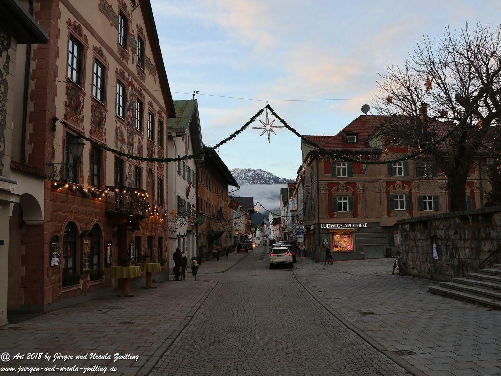 Garmisch Partenkirchen mit Weihnachtsmarkt