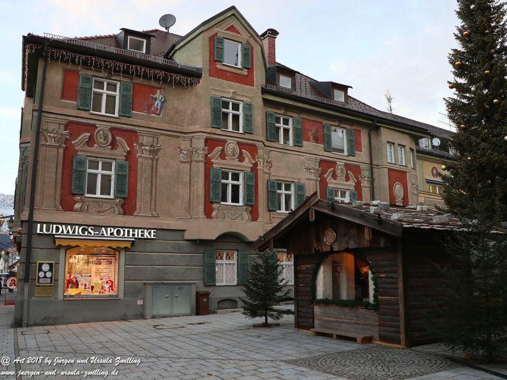 Garmisch Partenkirchen mit Weihnachtsmarkt