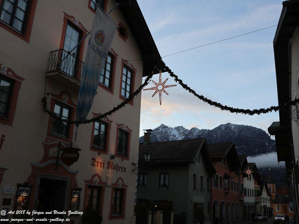 Garmisch Partenkirchen mit Weihnachtsmarkt