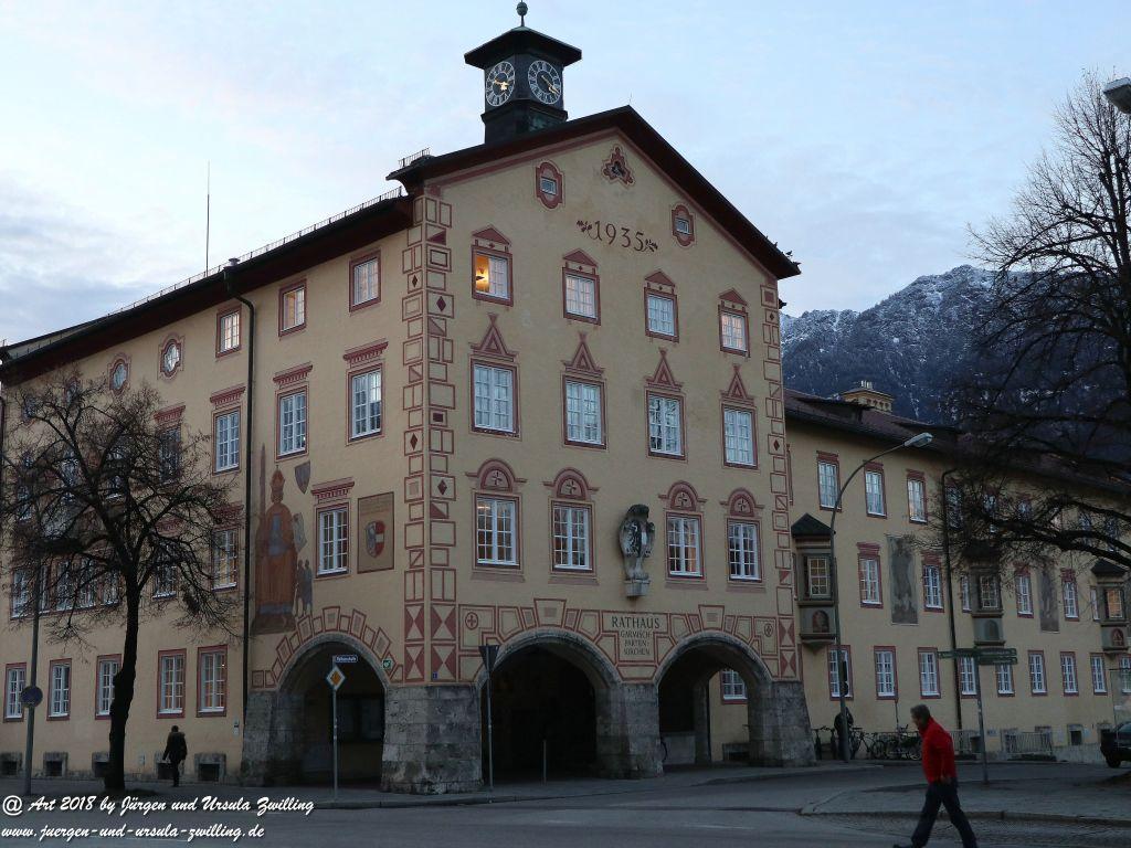 Garmisch Partenkirchen mit Weihnachtsmarkt