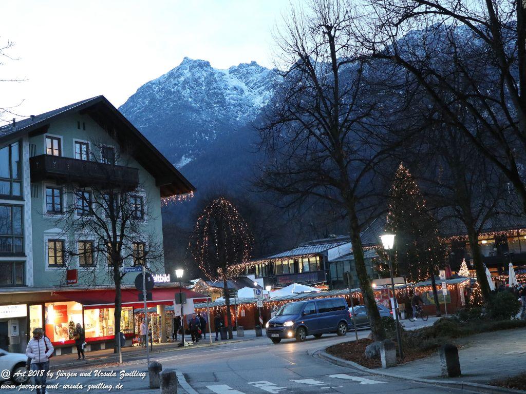 Garmisch Partenkirchen mit Weihnachtsmarkt