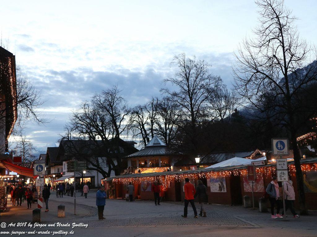 Garmisch Partenkirchen mit Weihnachtsmarkt
