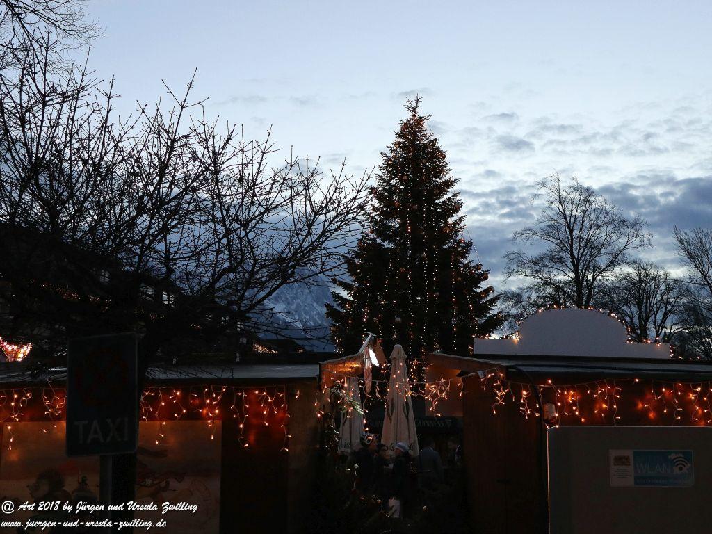 Garmisch Partenkirchen mit Weihnachtsmarkt