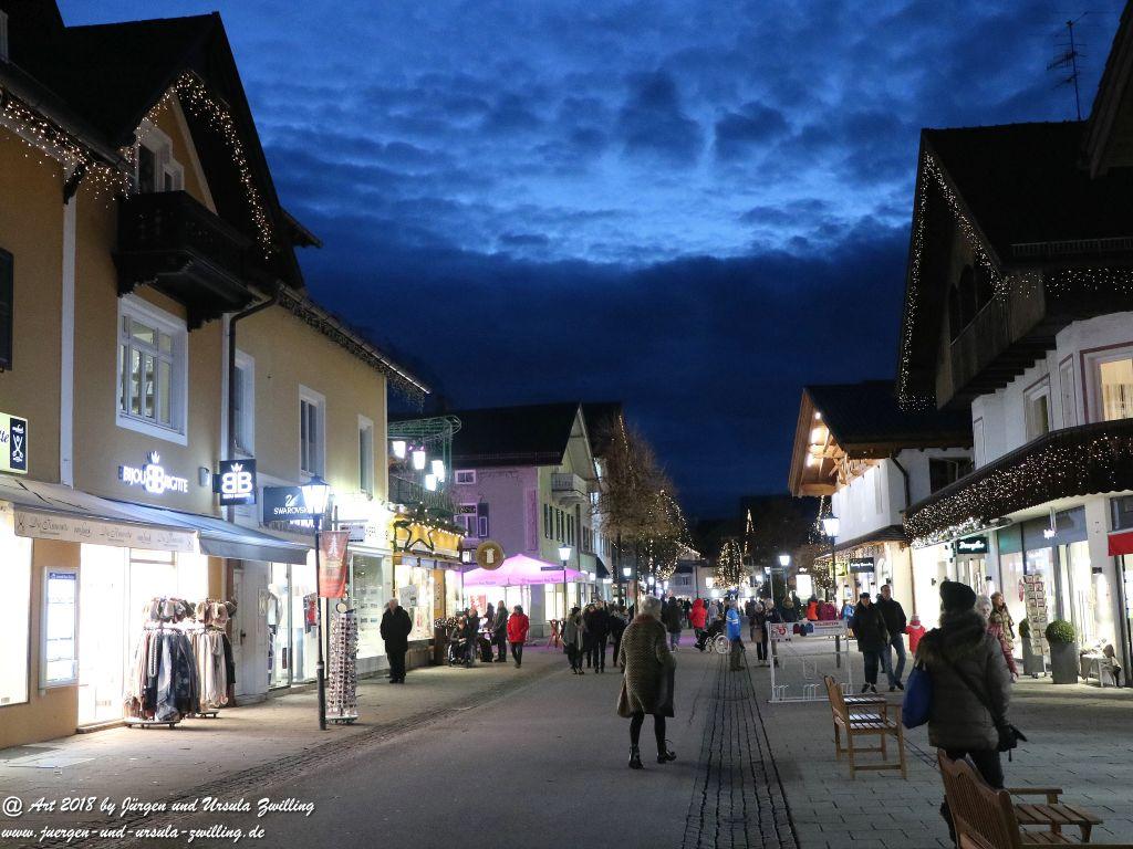 Garmisch Partenkirchen mit Weihnachtsmarkt