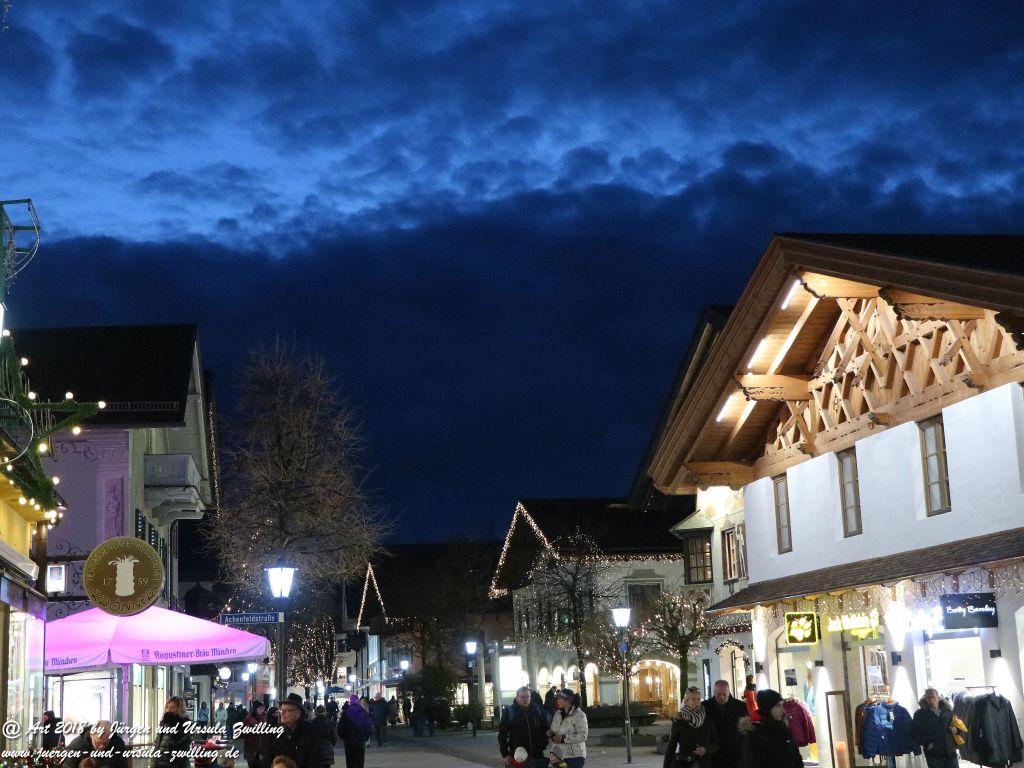 Garmisch Partenkirchen mit Weihnachtsmarkt