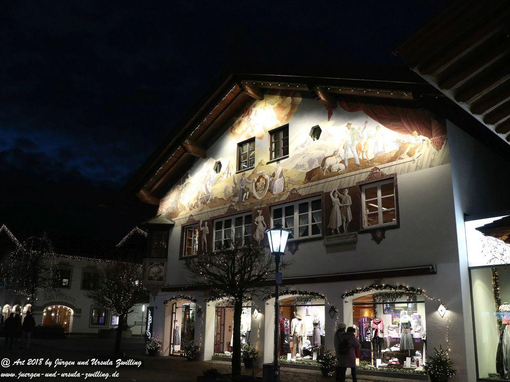 Garmisch Partenkirchen mit Weihnachtsmarkt