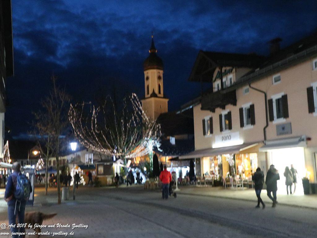 Garmisch Partenkirchen mit Weihnachtsmarkt