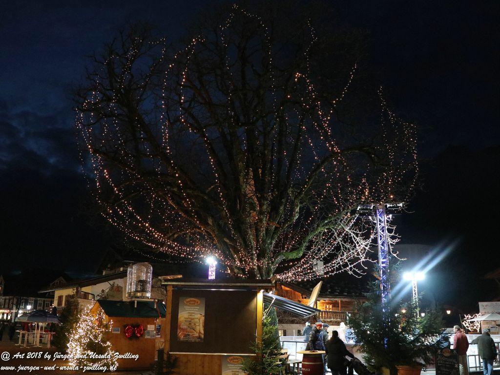 Garmisch Partenkirchen mit Weihnachtsmarkt
