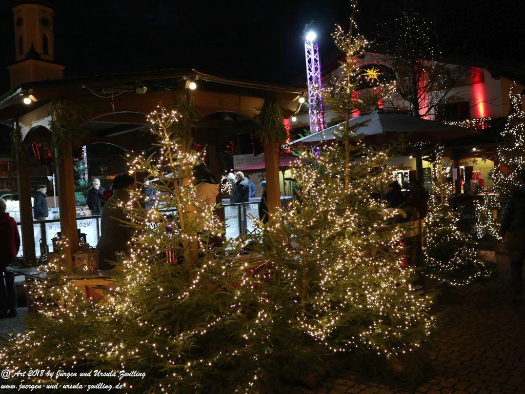 Garmisch Partenkirchen mit Weihnachtsmarkt
