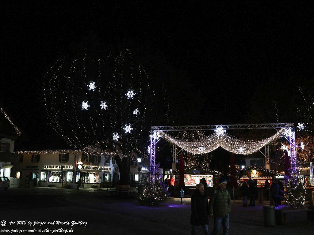 Garmisch Partenkirchen mit Weihnachtsmarkt