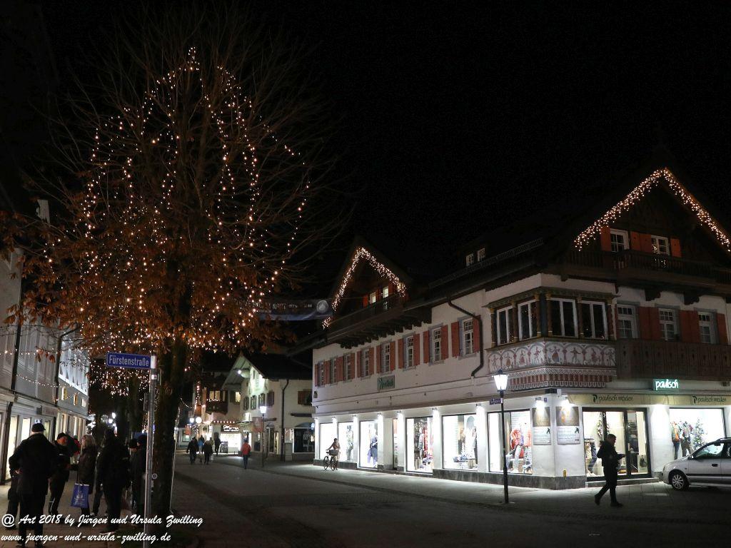 Garmisch Partenkirchen mit Weihnachtsmarkt