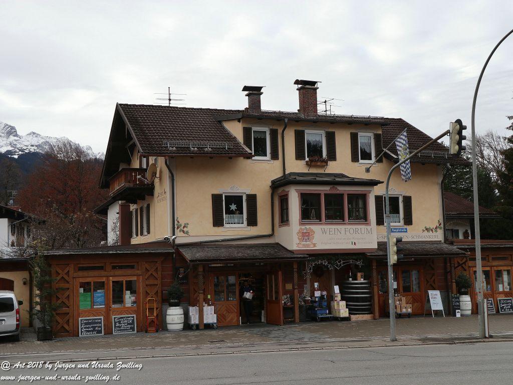 Garmisch Partenkirchen mit Weihnachtsmarkt
