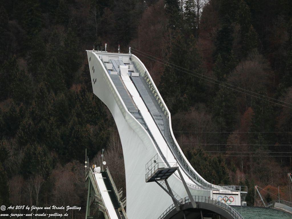 Garmisch Partenkirchen mit Weihnachtsmarkt