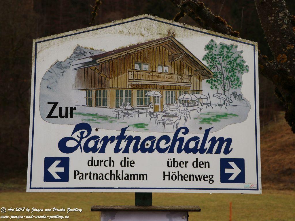  Philosophische Bildwanderung - Partnachklamm - Kaiserschmarrn Alm - Partnach Alm - Garmisch Partenkirchen