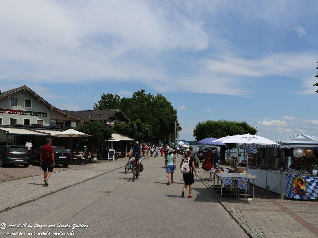 Prien - Stock Hafen am Chiemsee - Bayern