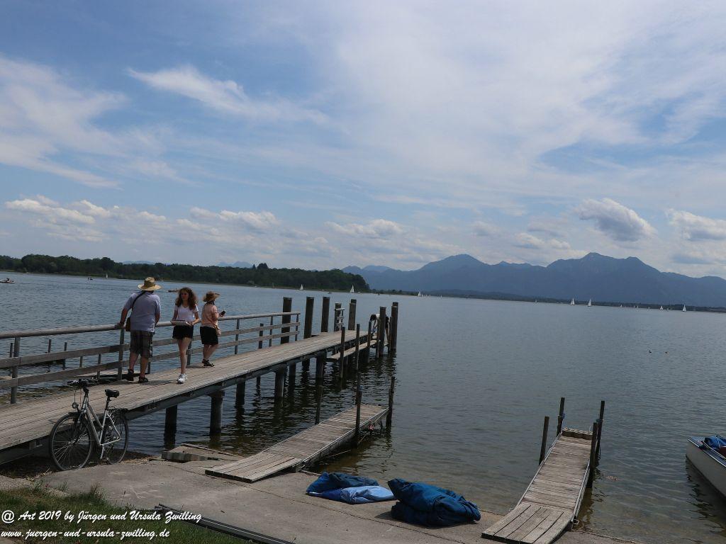 Prien - Stock Hafen am Chiemsee - Bayern
