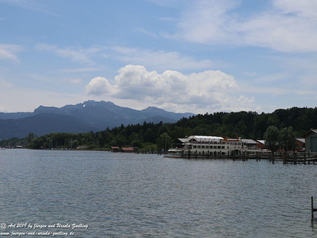 Prien - Stock Hafen am Chiemsee - Bayern