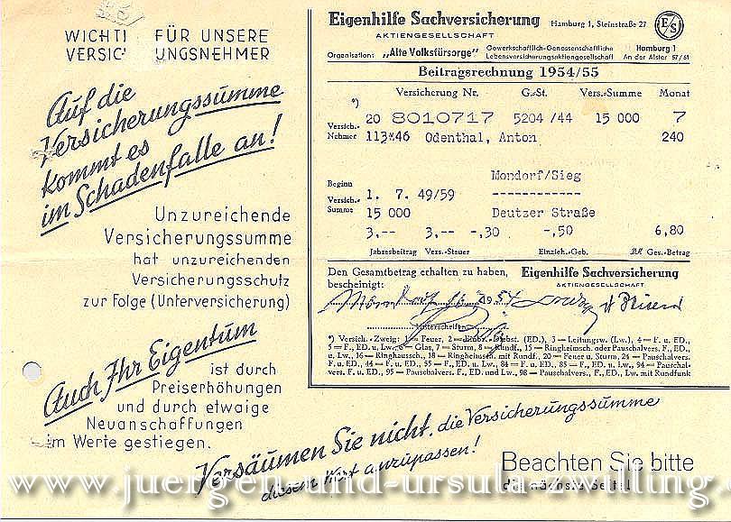 Deutsche Sachversicherung Eigenhilfe - 01.07.1969