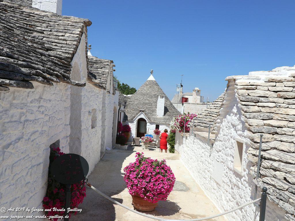 Trullo -Alberobello in Apulien - Italien