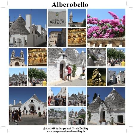 Alberobello in Apulien - Italien