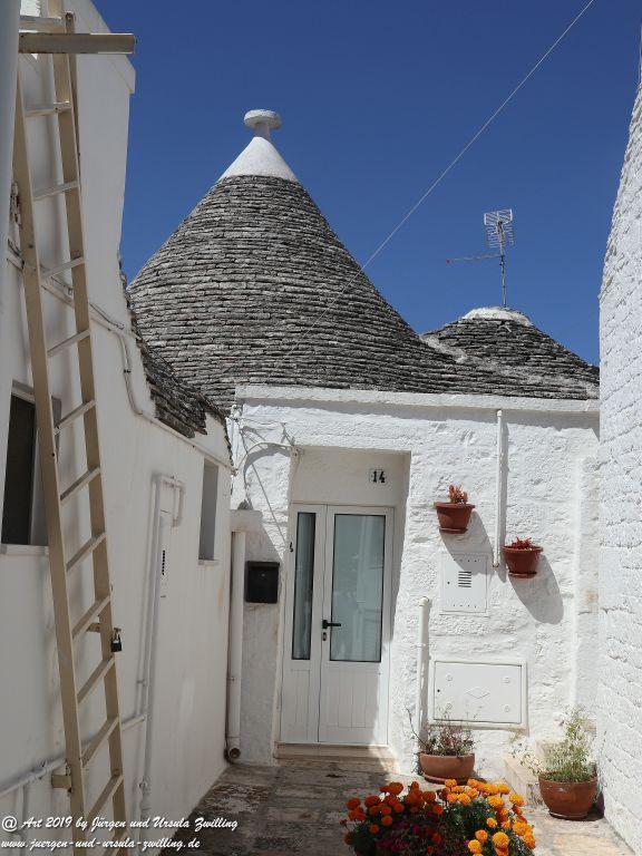 Alberobello in Apulien - Italien