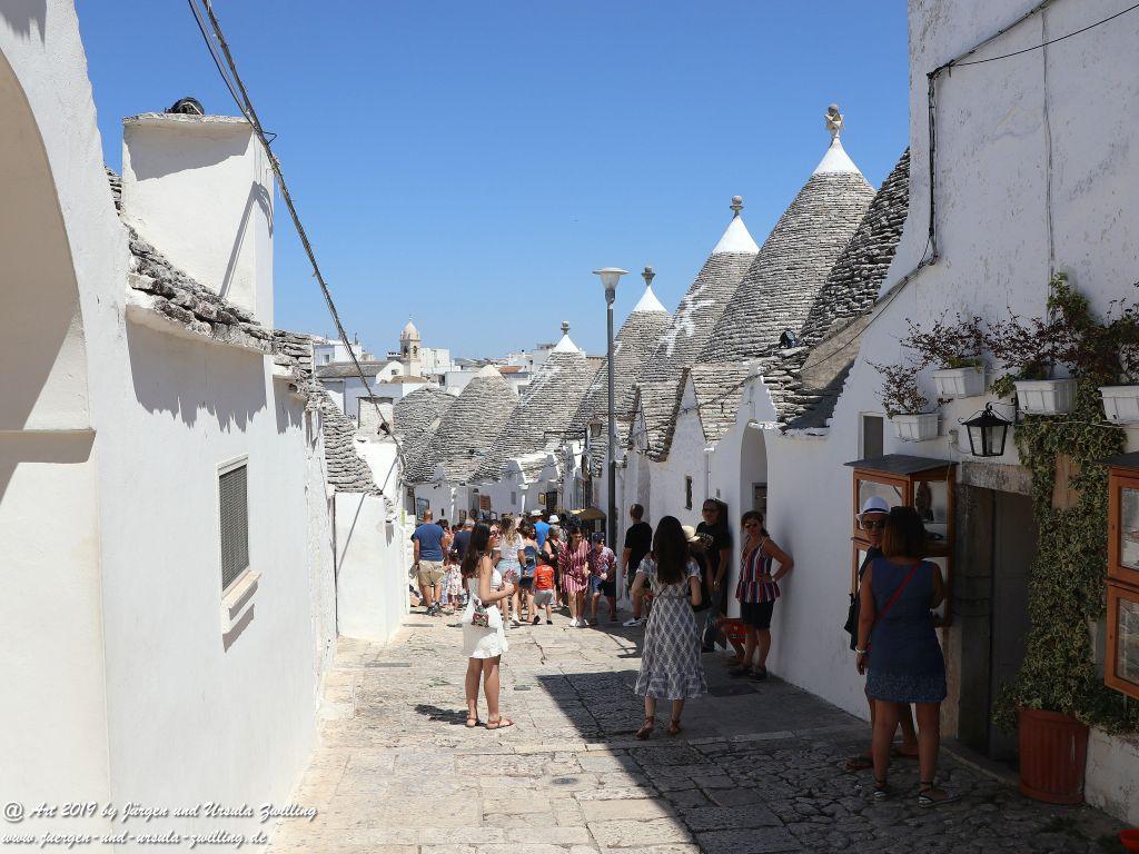 Alberobello in Apulien - Italien