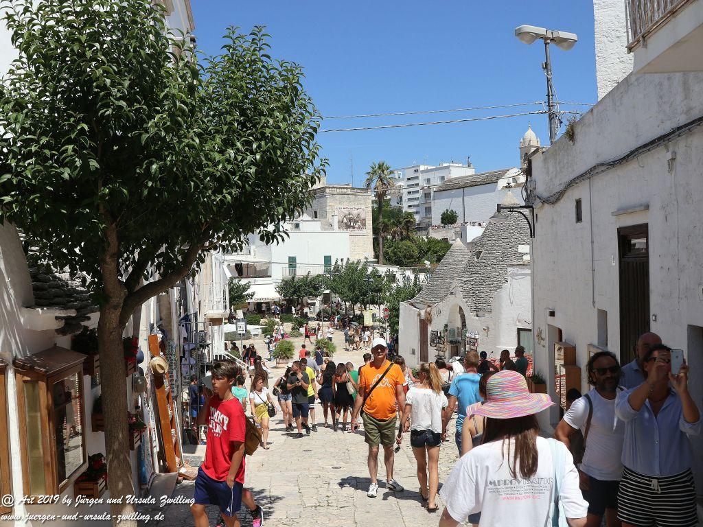 Alberobello in Apulien - Italien