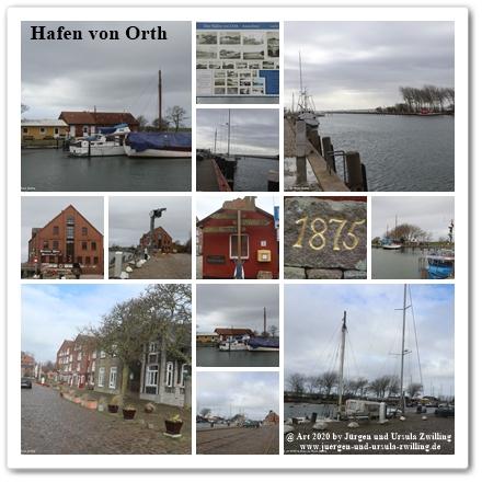 Hafen von Orth Insel Fehmarn - Ostsee