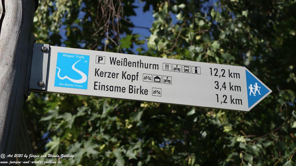 Philosophische Bildwanderung Via Monte Preso Wisper Trail - Taunus