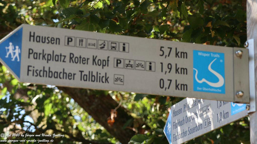 Philosophische Bildwanderung  Der Überhöhische Wisper Trail - Taunus