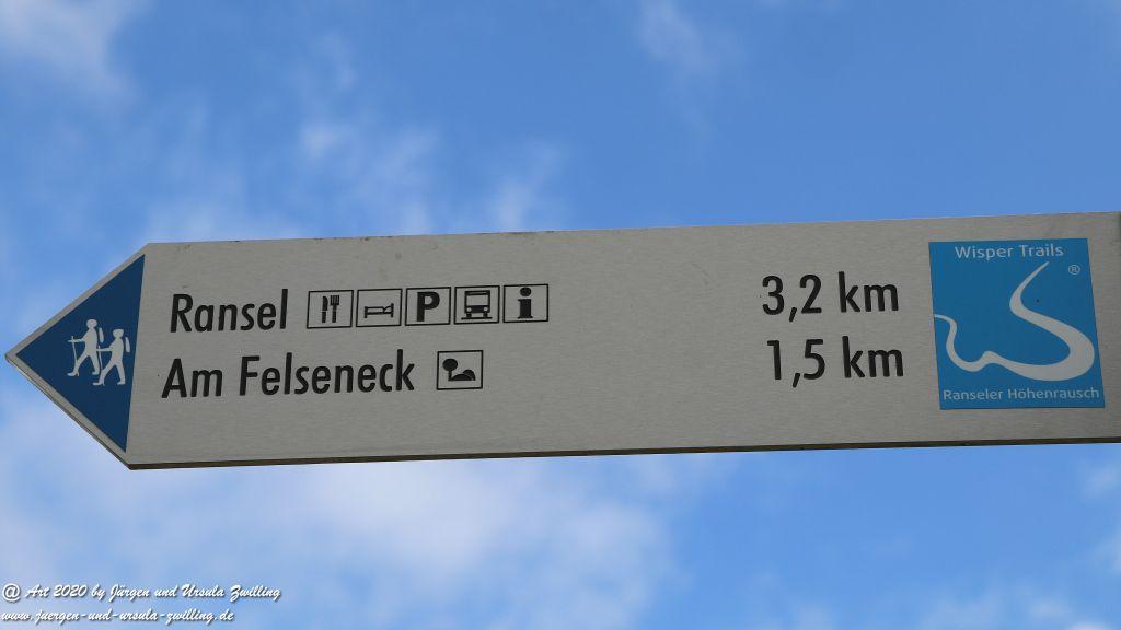 Philosophische Bildwanderung  Ranseler Höhenrausch Wisper Trail - Taunus