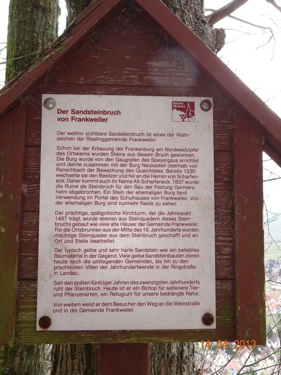 Wandertour  Pfälzer Hüttentour