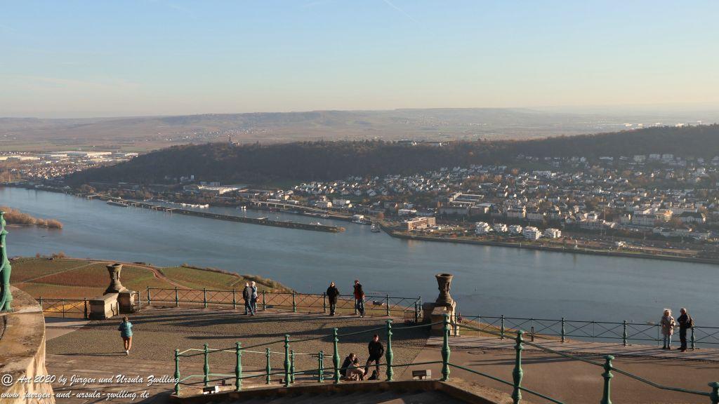 Rhein  November  Sonne - Rüdesheim