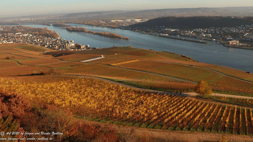 Rhein  November  Sonne - Rüdesheim
